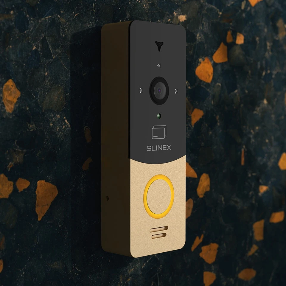 ML-20CRHD (black/gold) IP65 Виклична панель Slinex - Зображення 3