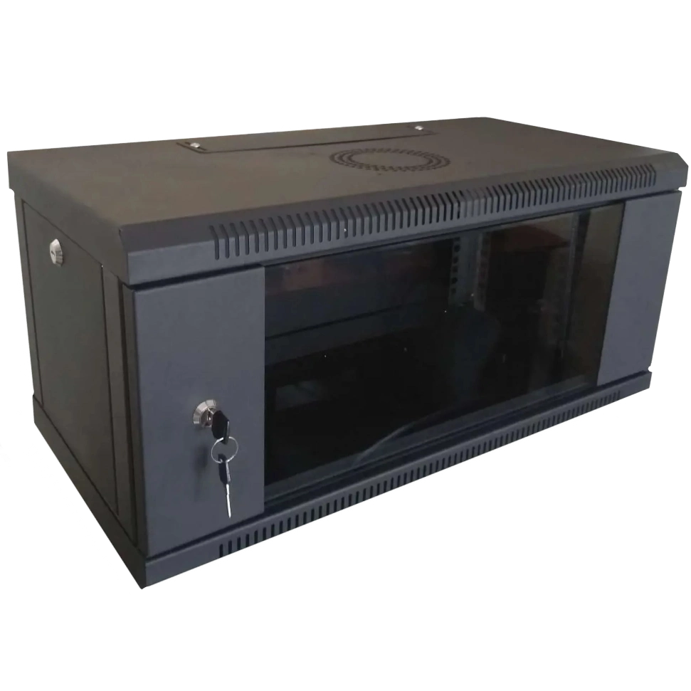Hypernet PL-WMNC-4U ProLine 4U 600x450 Шафа коммутаційна настінна розбірна чорна