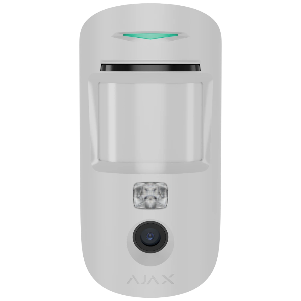 Бездротовий сповіщувач руху з камерою Ajax Superior MotionCam AM (PhOD) white Jeweller