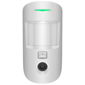 Бездротовий сповіщувач руху з камерою Ajax Superior MotionCam HD (PhOD) white Jeweller