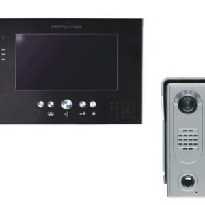 MT373C-CK silver + SAC5C Комплект домофон + виклична панель