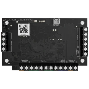 Модуль для інтеграції 8ми дротових пристроїв Ajax Superior MultiTransmitter IO (4X4) Fibra