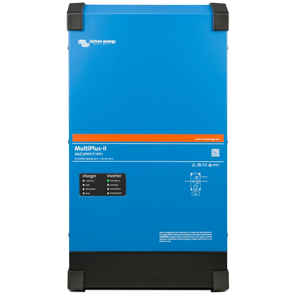 VictronEnergy MultiPlus-II 24/5000/120-50 однофазний чиста синусоїда Інвертор