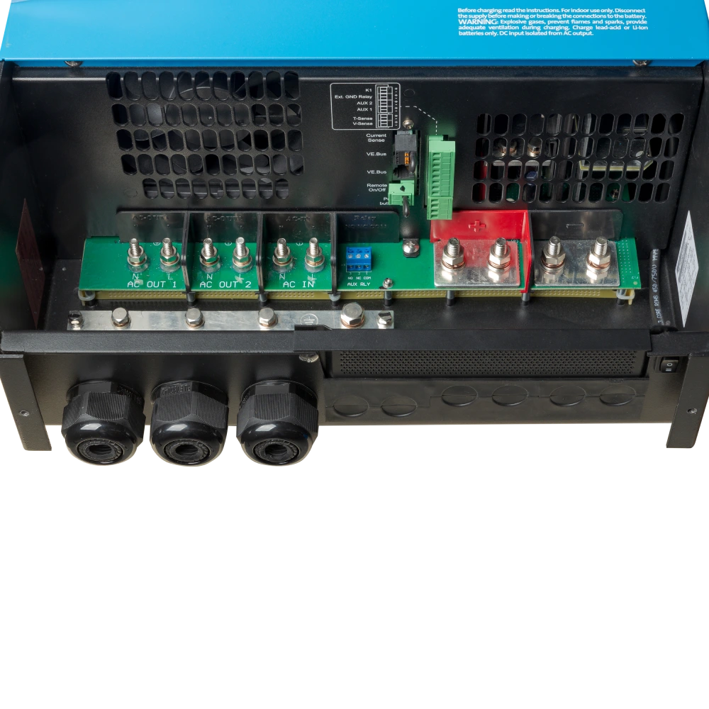 VictronEnergy MultiPlus-II 48/15000/200-100 однофазний чиста синусоїда Інвертор - Зображення 3