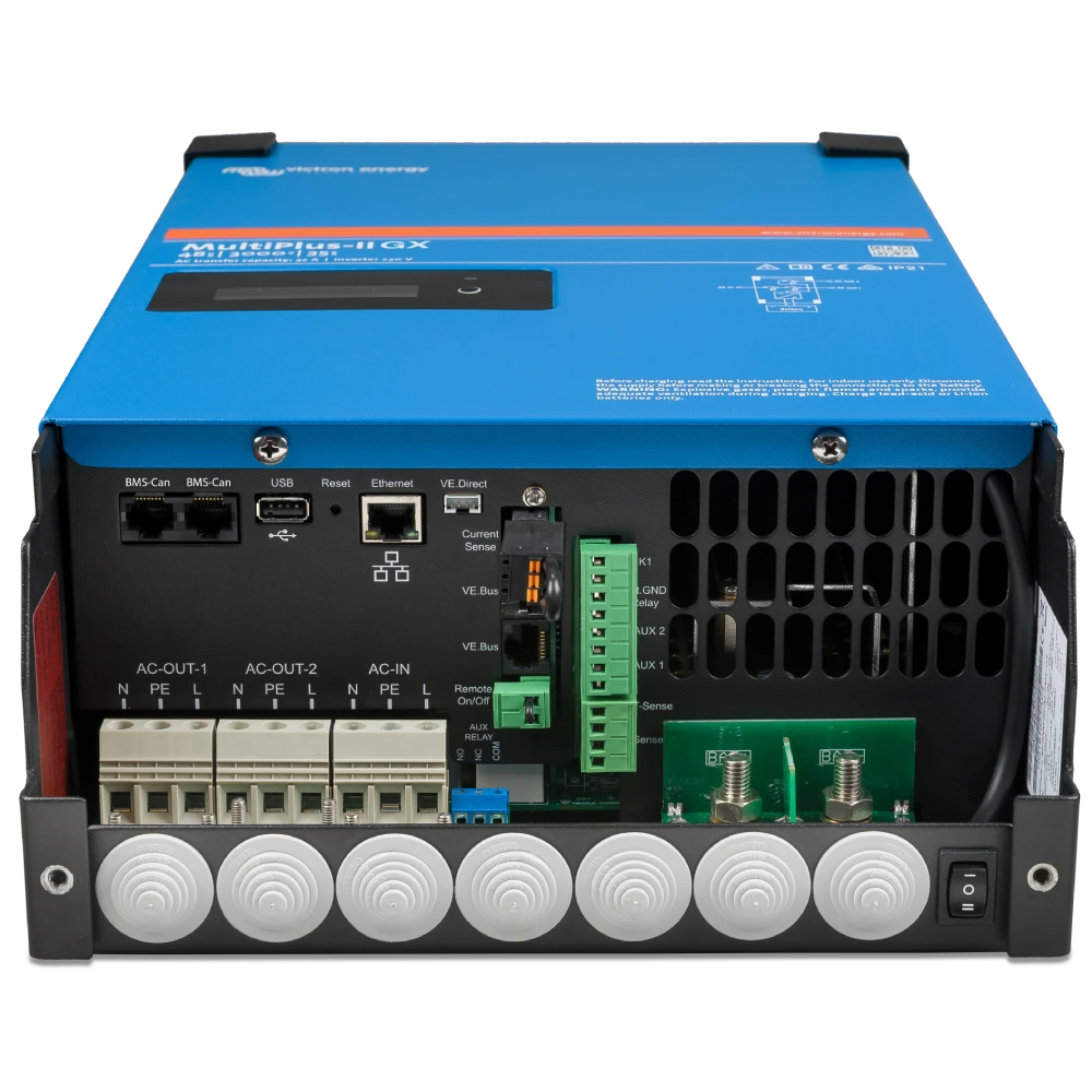 Victron Energy MultiPlus-II GX 48/3000/35-32 однофазний чиста синусоїда Інвертор - Зображення 3