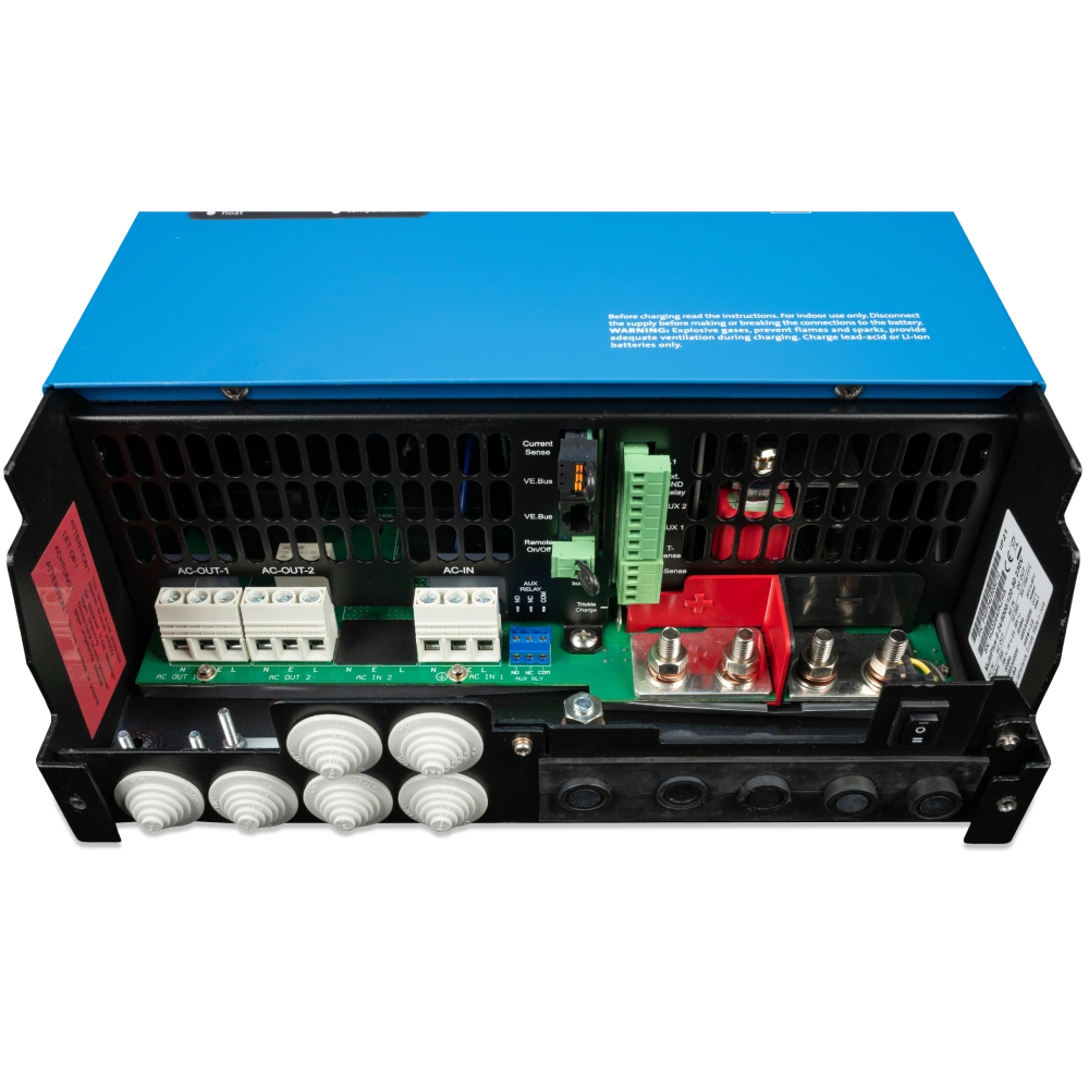 VictronEnergy MultiPlus-II 24/5000/120-50 однофазний чиста синусоїда Інвертор - Зображення 3