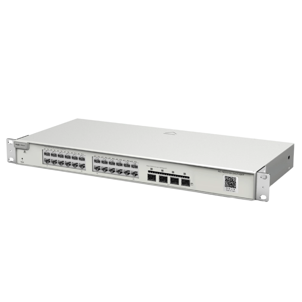 Ruijie Reyee RG-NBS5100-24GT4SFP L3 Комутатор 24 порти керований - Зображення 3