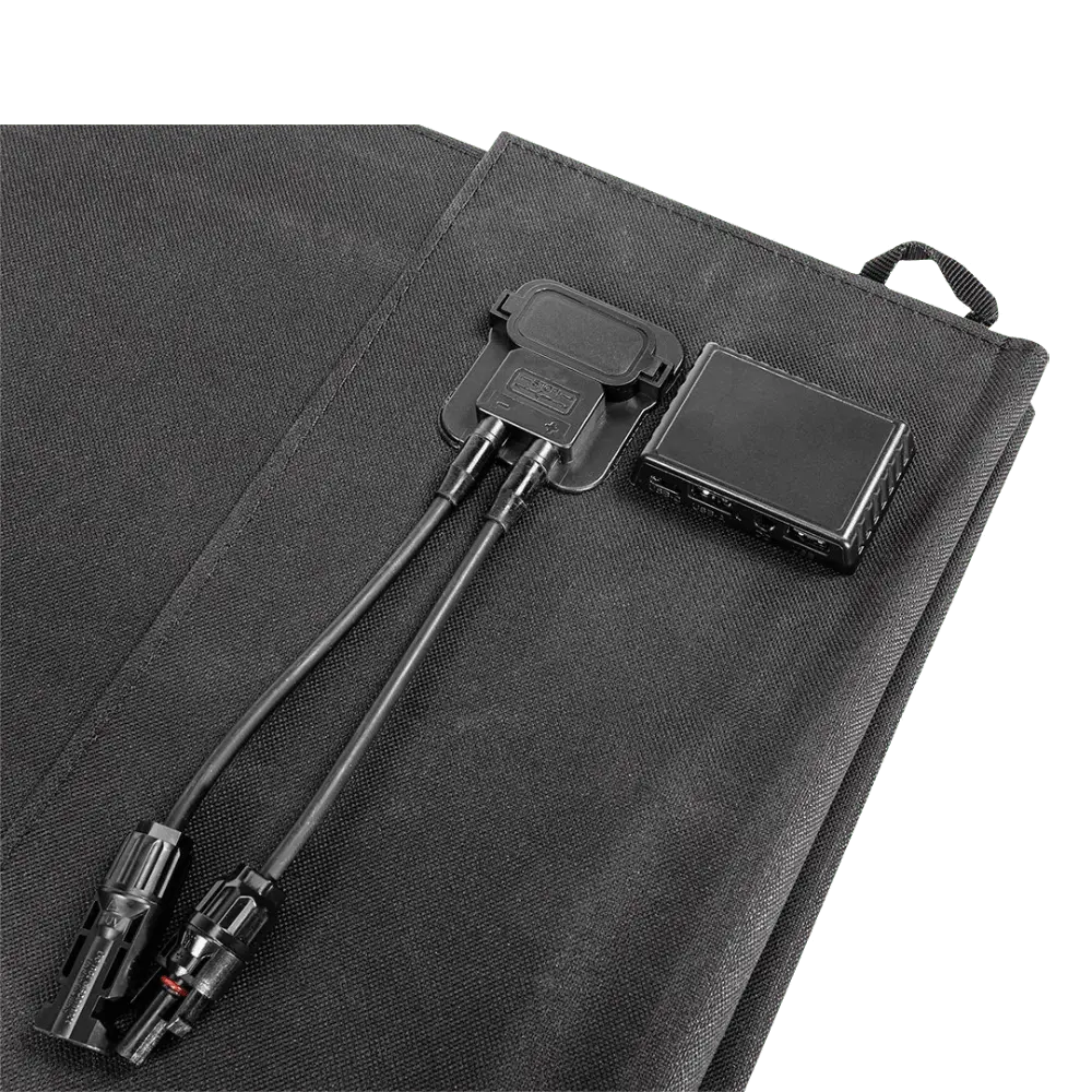 Neo Tools 120Вт Сонячна панель, регулятор напруги, USB-C та 2xU - Зображення 5