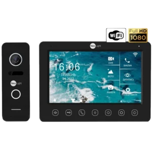 NeoLight NeoKIT HD WF B/Black (KAPPA+ HD WF + PRIME FHD) Комплект відеодомофона