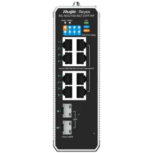 Ruijie Reyee RG-NIS2100-8GT2SFP-HP PoE++ Комутатор 10 портів керований