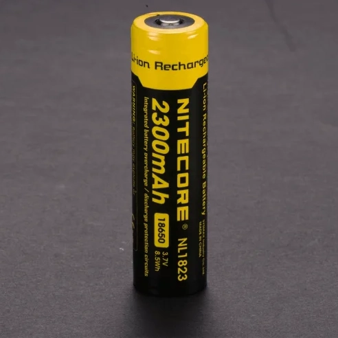 Nitecore NL1823 Акумулятор Li-Ion 18650 3.7V (2300 мА•г) захищений - Зображення 3