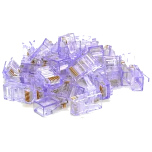 Merlion RJ-45 8P8C UTP Cat-5 (100 шт/уп.) Q100 Violet Конектор