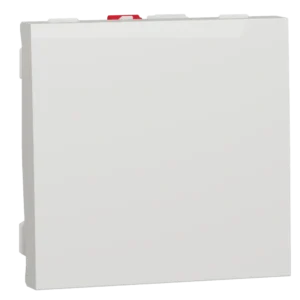 Schneider Electric New Unica NU320118 Вимикач 1-клавішний схема 1, 10А 2 модулі білий