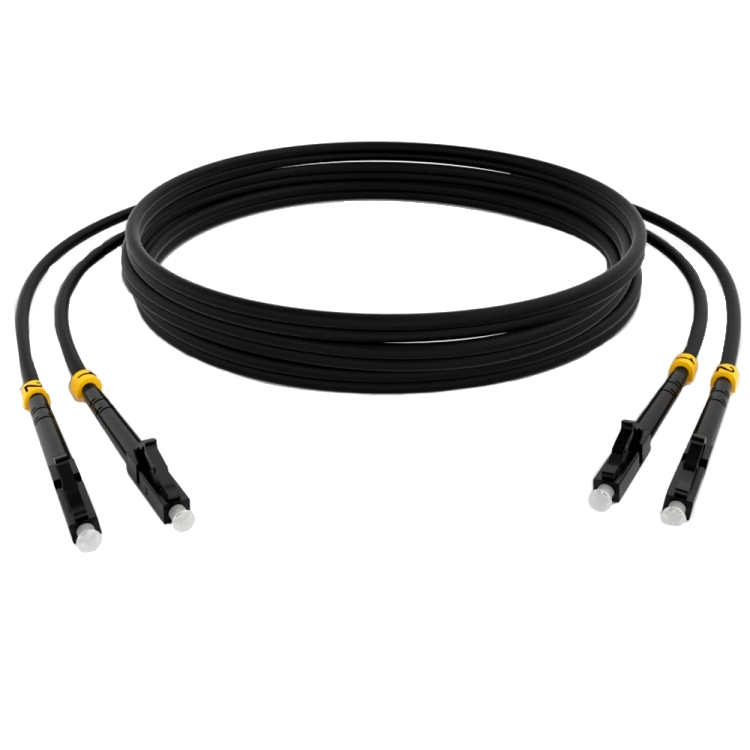 Патч-корд CMS оптичний LC-LC SM, duplex, 2м