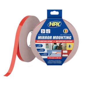HPX DS1905 MIRROR MOUNTING 19мм х 25м Стрічка двохстороння спінена для дзеркал
