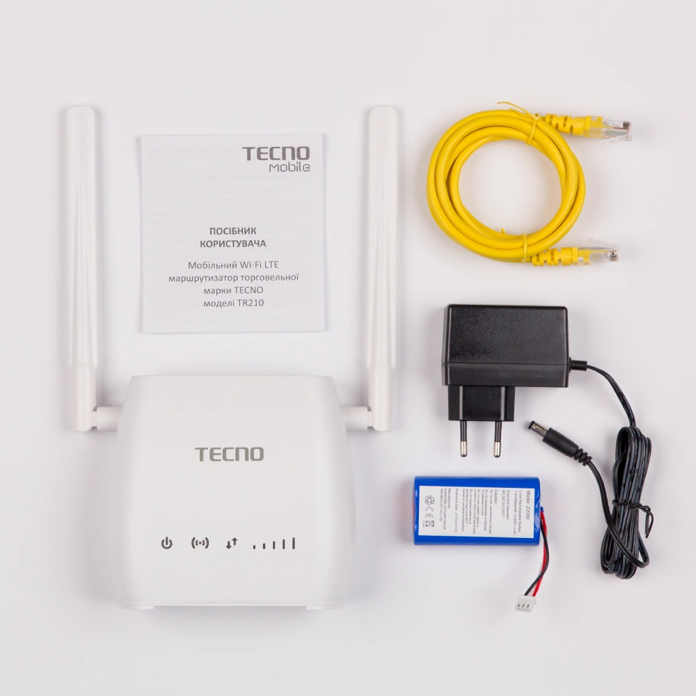 Tecno TR210 автономний 4G LTE Wi-Fi роутер - Зображення 5