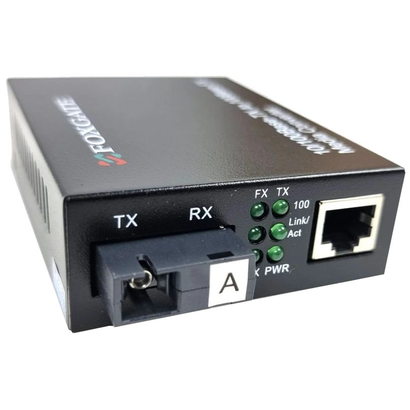 FoxGate EC-B-0,1-1SM-1310nm-20-LFP Медіаконвертер - Зображення 3