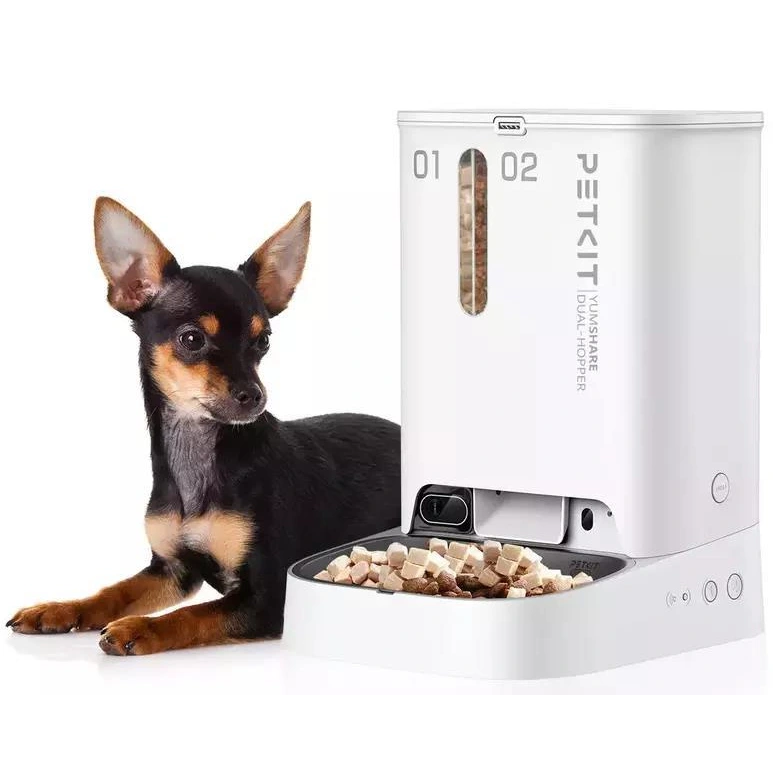 PETKIT YUMSHARE DUAL-HOPPER with Cam P591 Смарт годівниця - Зображення 7
