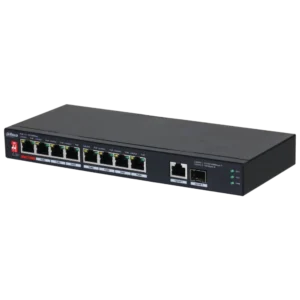 Dahua DH-PFS3110-8ET1GT1GF-96 PoE Комутатор 8 портів некерований