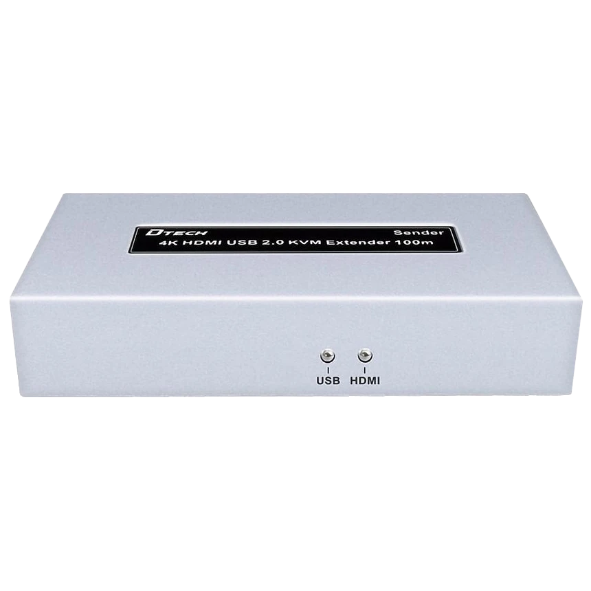 Dtech DT-7051 4K HDMI і USB 2.0 KVM 100м Модуль подовжувач - Зображення 4