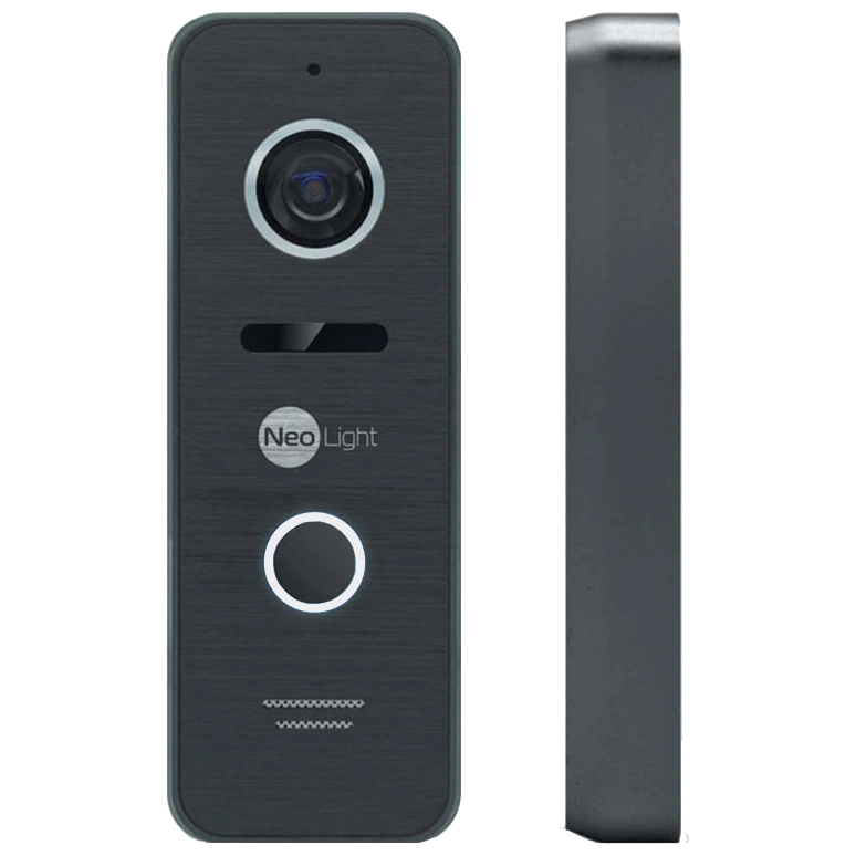 Neolight ALPHA Hybrid Black + PRIME FHD Black з кутком Комплект відеодомофону - Зображення 4