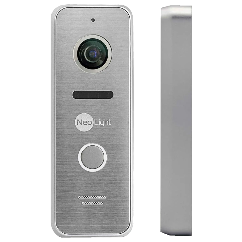 Neolight ALPHA Hybrid Black + PRIME FHD Silver з кутком Комплект відеодомофону - Зображення 3