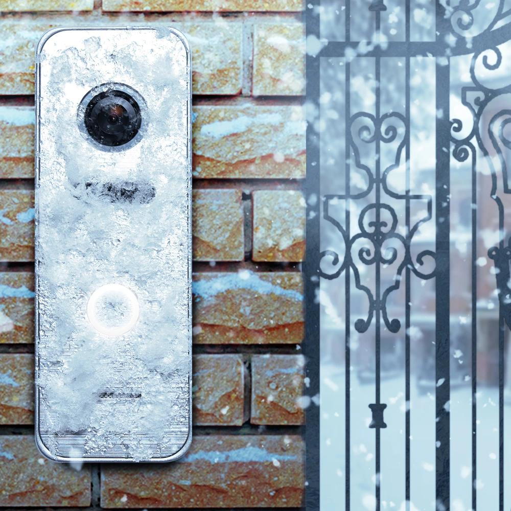 Neolight ALPHA Hybrid Black + PRIME FHD Silver з кутком Комплект відеодомофону - Зображення 5