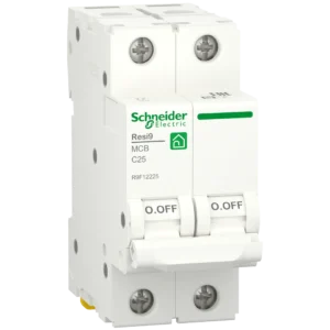 RESI9 25 А, 2P, крива С, 6кА Автоматичний вимикач Schneider Electric