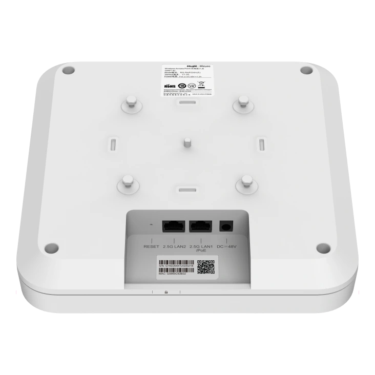 Ruijie Reyee RG-RAP2260(H) Wi-Fi 6 AX6000 Multi-G Точка доступу - Зображення 4
