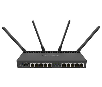 MikroTik RB4011iGS+5HacQ2HnD-IN SFP Wi-Fi роутер