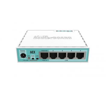 MikroTik hEX (RB750Gr3) 5-портовий Маршрутизатор