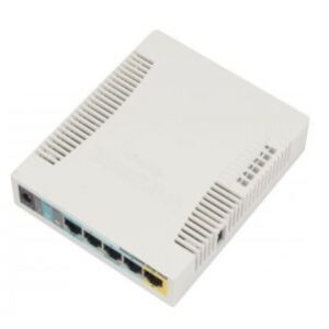 MikroTik RB951G-2HnD 2.4GHz Wi-Fi маршрутизатор з 5-портами Ethernet для домашнього використання