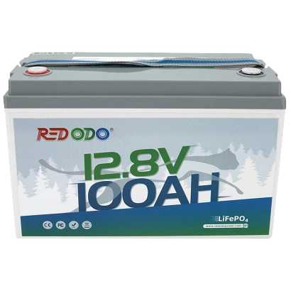 Redodo 12.8В 100А•год 100А Літієва акумуляторна батарея