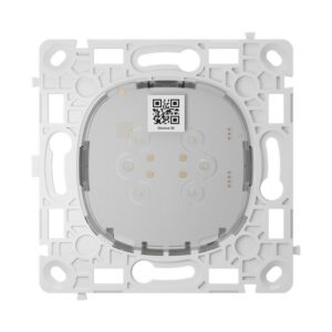 Реле двоклавішний вимикач прохідного типу Ajax LightCore Vertical 2-gang 2-way for LightSwitch Jeweler, бездротовий