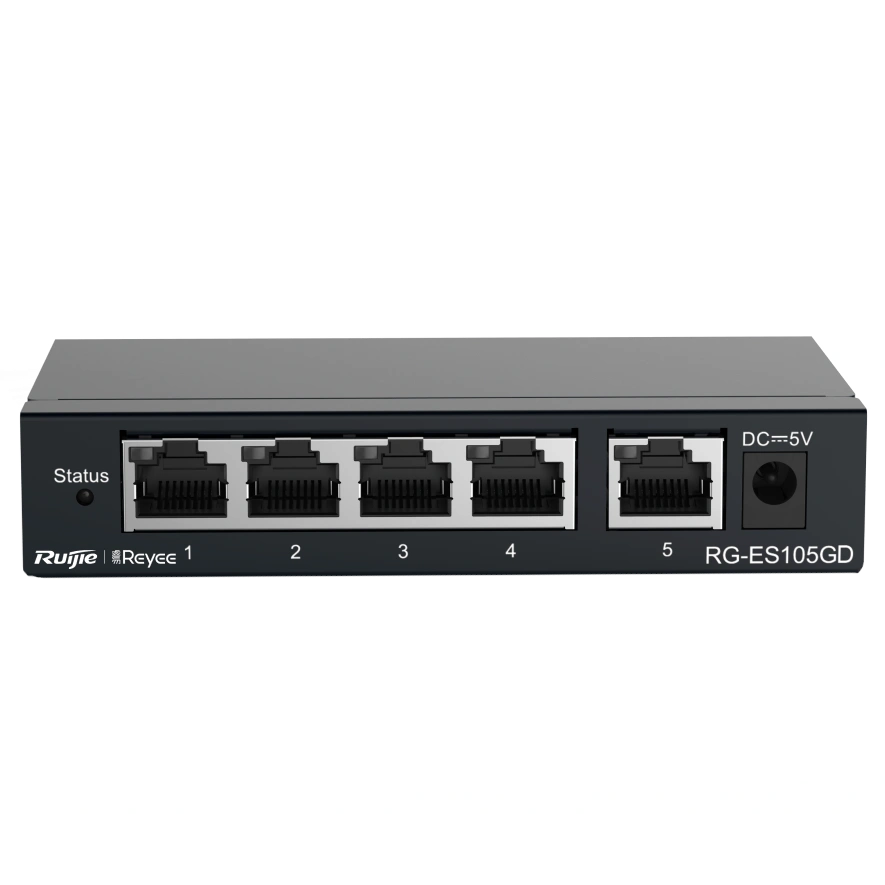 Ruijie Reyee RG-ES105GD Комутатор 5 портів некерований