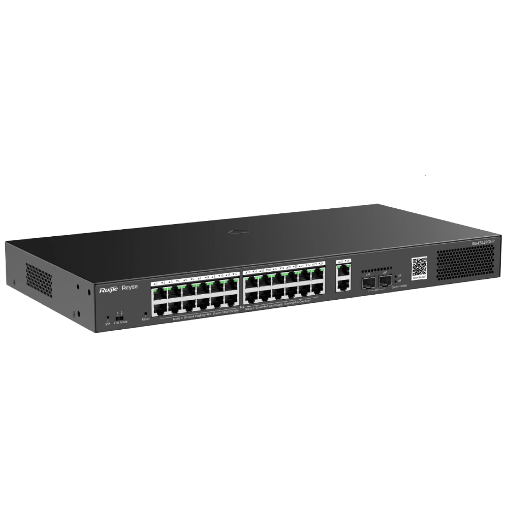 Ruijie Reyee RG-ES228GS-P POE Комутатор 28 портів керований - Зображення 3