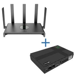 Ruijie Reyee RG-EW1300G Wi-Fi 5 + VIA Energy Mini UPS Комплект маршрутизатора та джерело безперебійного живлення