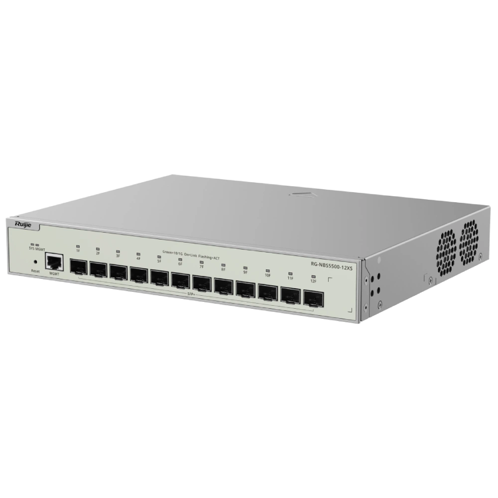 Ruijie Reyee RG-NBS5500-12XS Комутатор 12-портовий 10G SFP+ керований L3 - Зображення 3