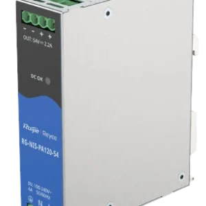 Ruijie RG-NIS-PA120-54 AC/DC 54В 2.2А 120 Вт на DIN-рейку Блок живлення