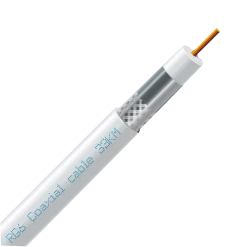 Кабель RG 6 Coaxial Cable (к) (70818) бухта 300м. ЗЗКМ