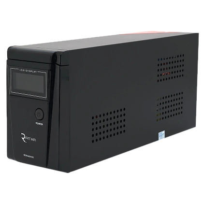 Ritar RTSW-600ND12 LCD 600ВA 12В з правильною синусоїдою Джерело безперебійного живлення під акумулятор
