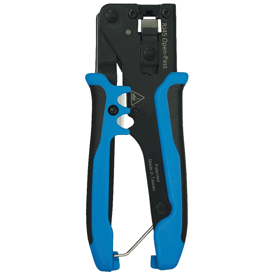 Hanlong RJ45 8P Pass-Thru Інструмент для обтискання прохідних конекторів