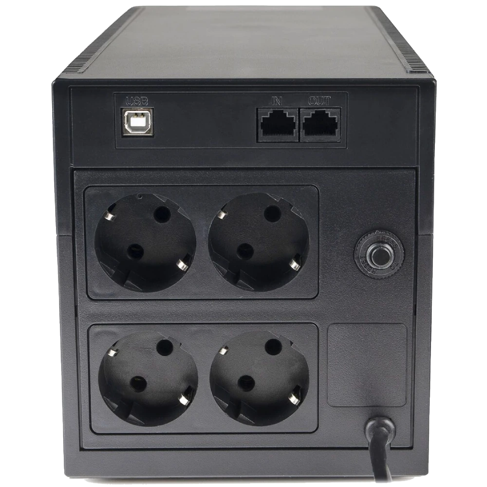 Powercom RPT-1500AP Schuko Джерело безперебійного живлення - Зображення 3