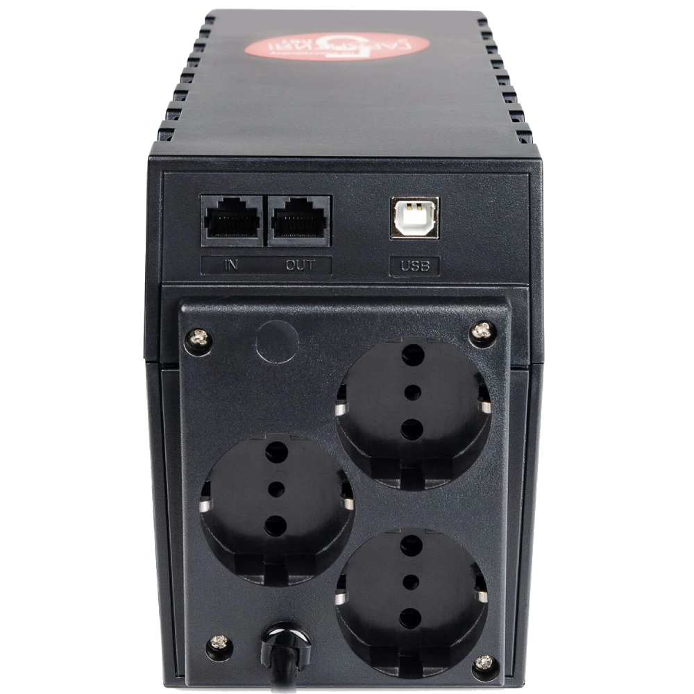 Powercom RPT-800AP Schuko Джерело безперебійного живлення - Зображення 2