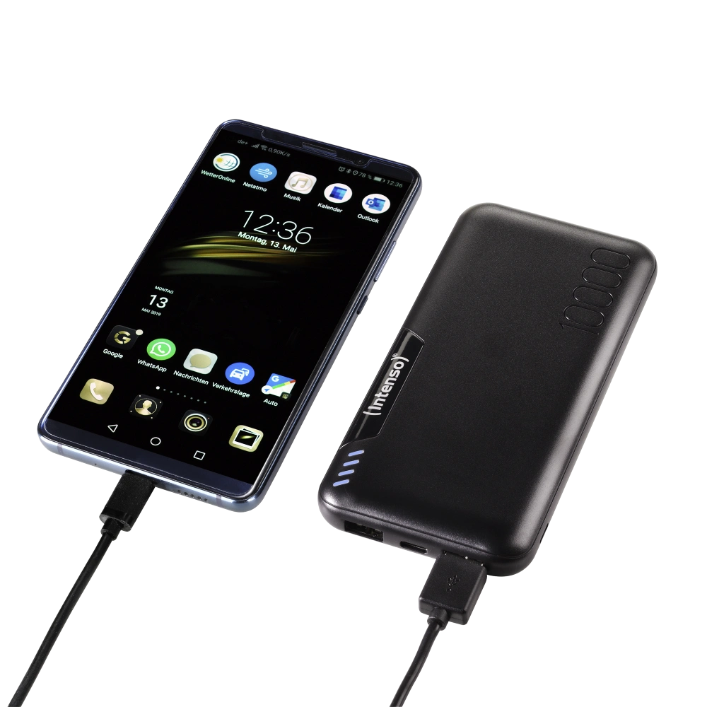 INTENSO P10000 BLACK Повербанк - Зображення 4