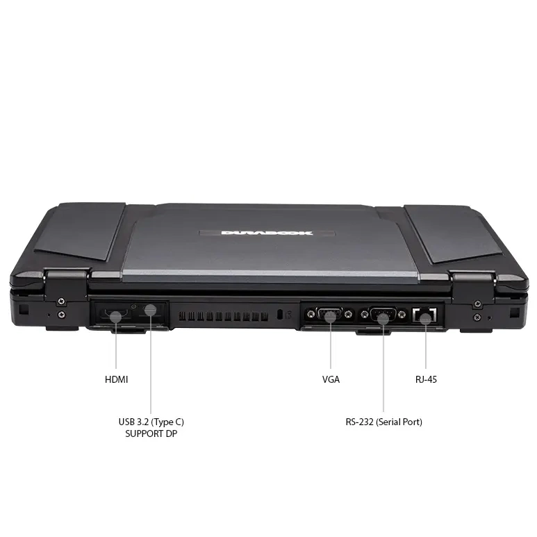 Durabook S14I 14FHD AG/Intel i3-1115G4/4/128F/int/W10P Ноутбук - Зображення 3