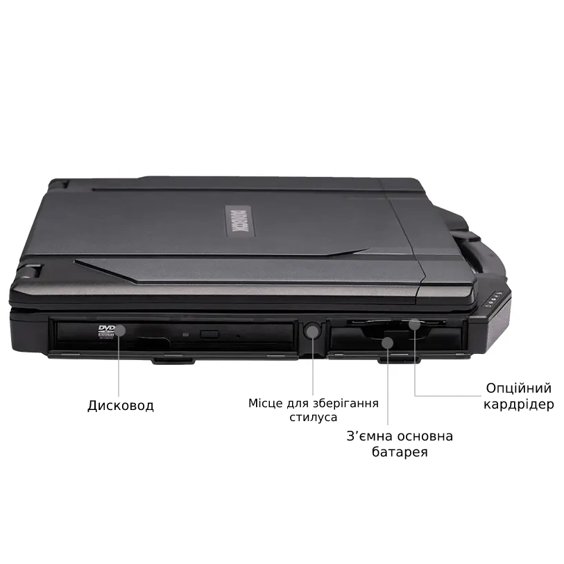 Durabook S14I 14FHD AG/Intel i3-1115G4/4/128F/int/W10P Ноутбук - Зображення 5
