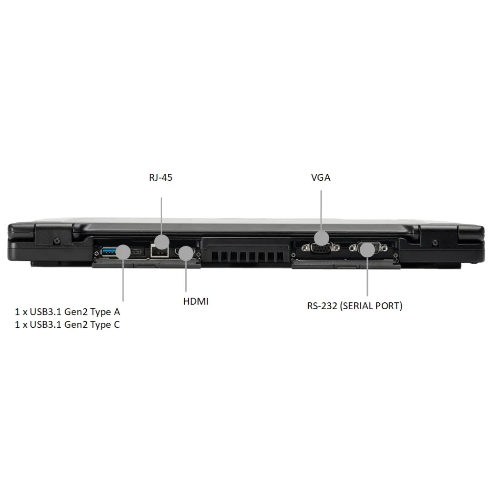 Durabook S15AB 15FHD AG/Intel i5-8265U/8/256F/int/W10P Ноутбук - Зображення 3