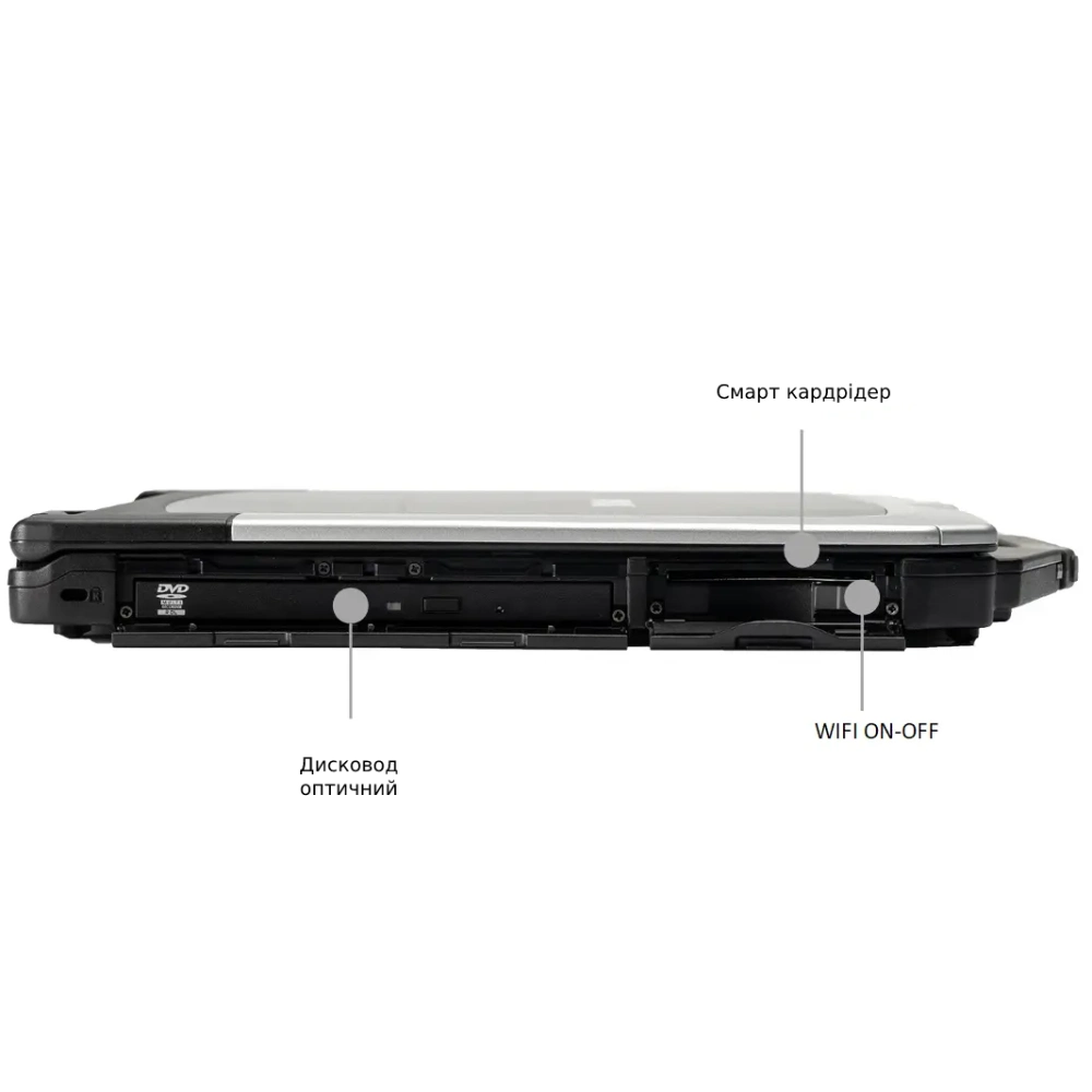 Durabook S15AB 15FHD AG/Intel i5-8265U/8/256F/int/W10P Ноутбук - Зображення 4