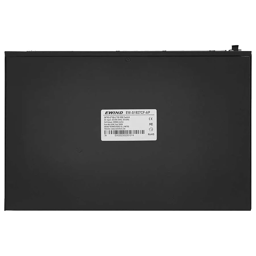 Ewind EW-S1927CF-AP PoE Комутатор 27 портів некерований - Зображення 7